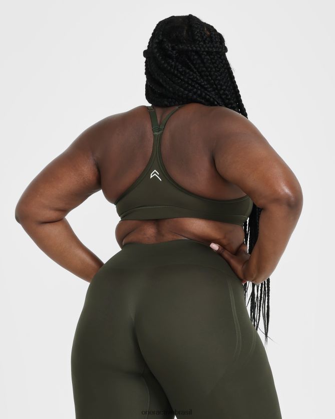 roupas br Oner Active sutiã esportivo diário 1 cáqui 8488X2127