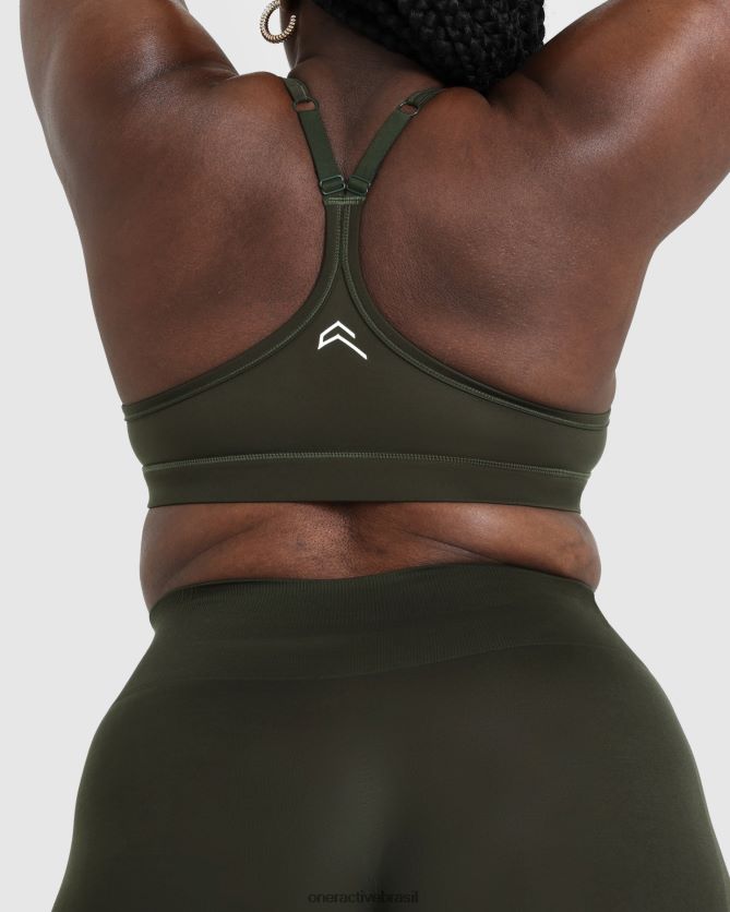 roupas br Oner Active sutiã esportivo diário 1 cáqui 8488X2127