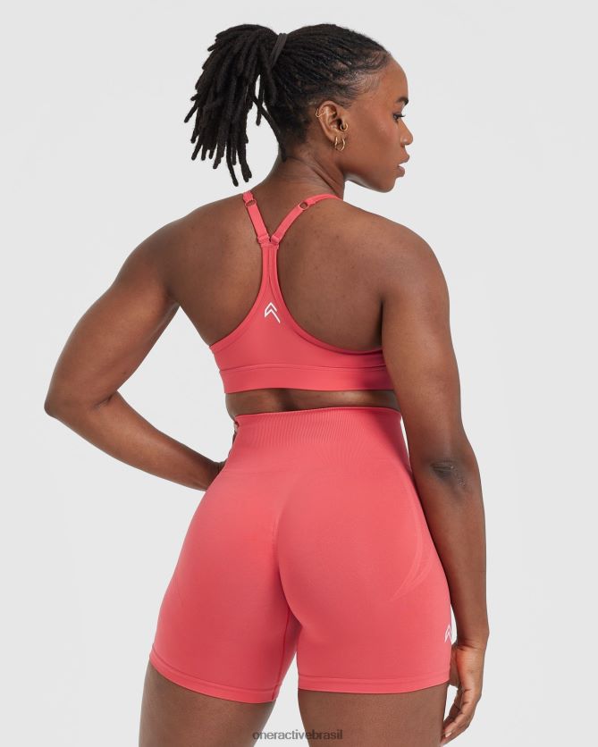 roupas br Oner Active sutiã esportivo diário 1 doce vermelho 8488X2123