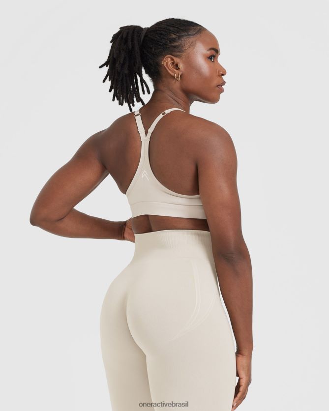 roupas br Oner Active sutiã esportivo diário 2 areia 8488X2136
