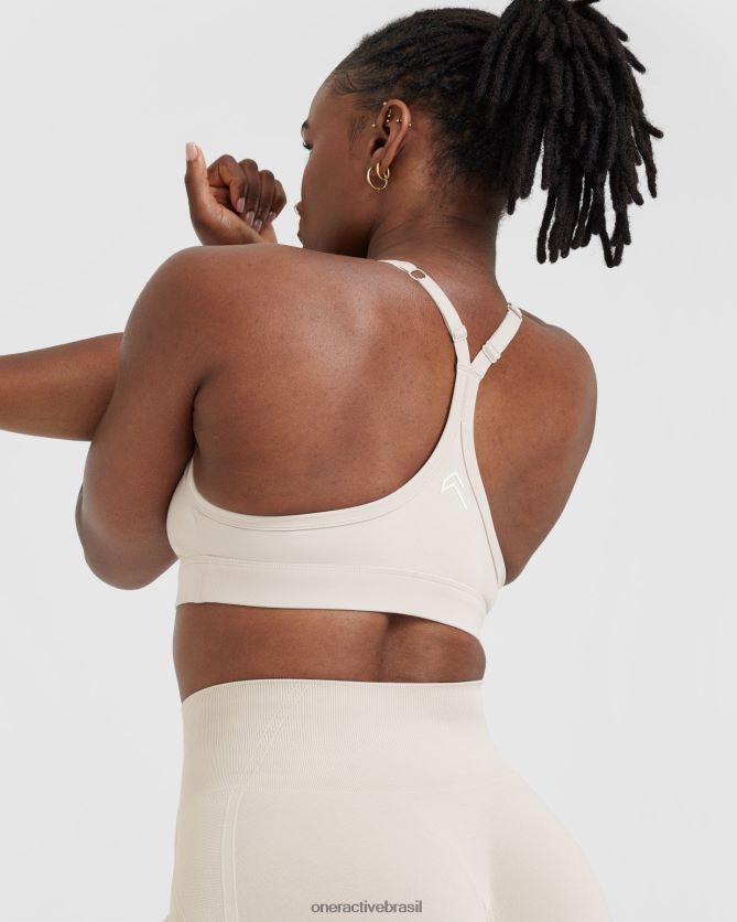 roupas br Oner Active sutiã esportivo diário 2 areia 8488X2136