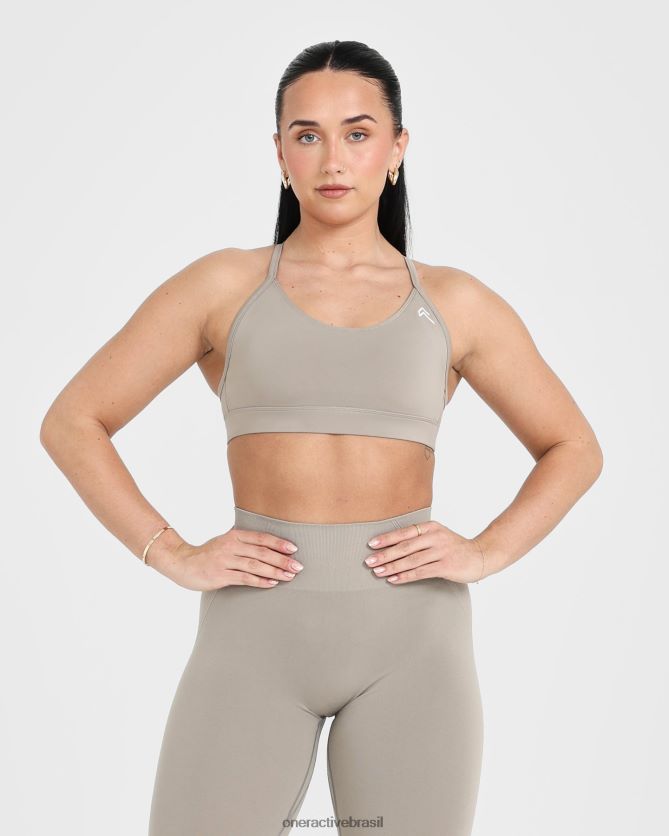 roupas br Oner Active sutiã esportivo diário 2 areia quente 8488X2145