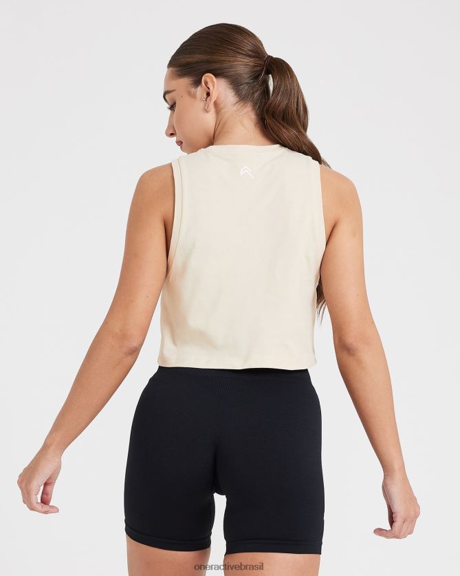 roupas br Oner Active tanque de jersey gráfico areia lavada 8488X2553
