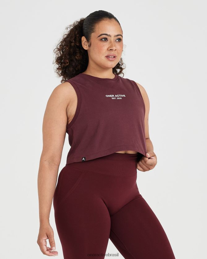 roupas br Oner Active tanque de jersey gráfico jacarandá lavado 8488X2536