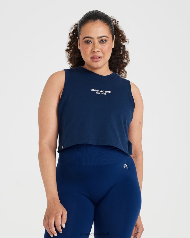 roupas br Oner Active tanque de jersey gráfico lavado à meia-noite 8488X2539