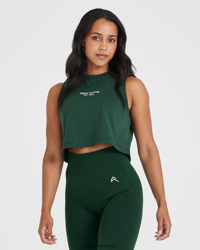 roupas br Oner Active tanque de jersey gráfico sempre-viva lavada 8488X2538