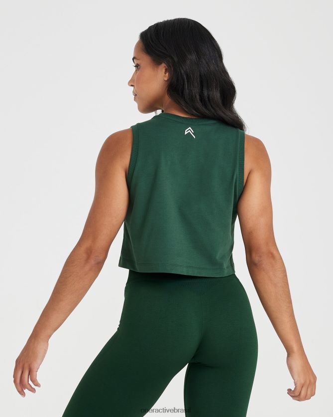 roupas br Oner Active tanque de jersey gráfico sempre-viva lavada 8488X2538