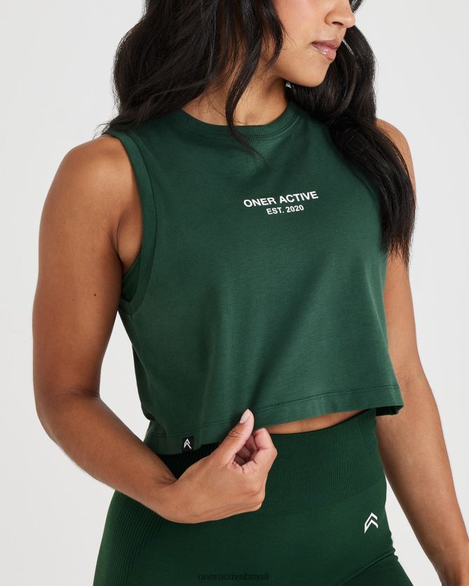 roupas br Oner Active tanque de jersey gráfico sempre-viva lavada 8488X2538
