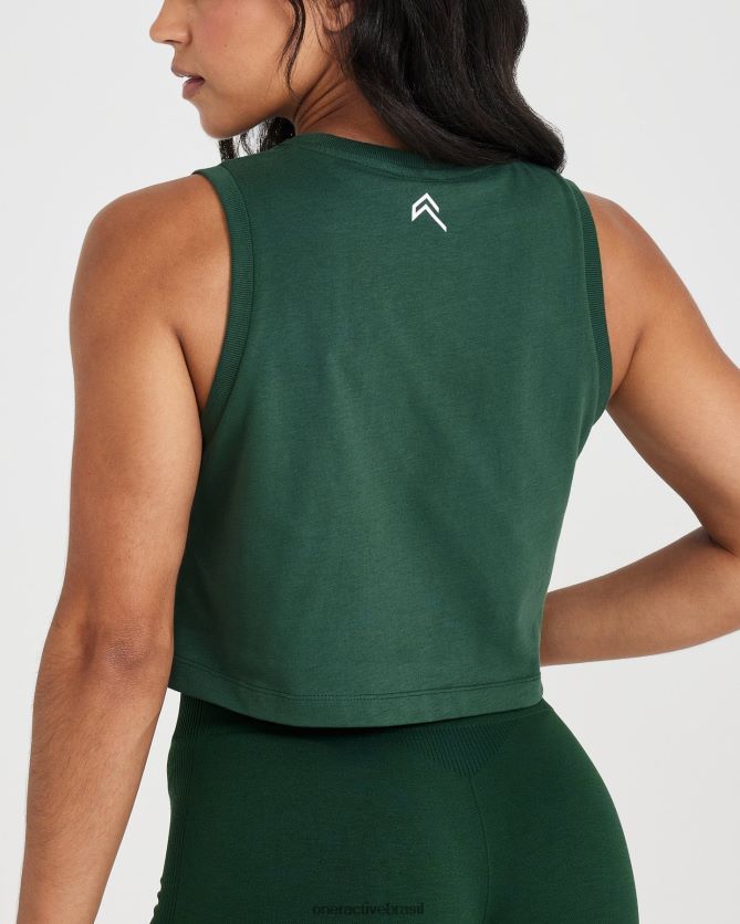 roupas br Oner Active tanque de jersey gráfico sempre-viva lavada 8488X2538